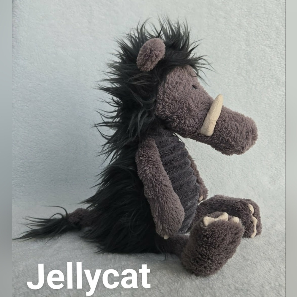 Jellycat Snaggle Baggle Walter Warthog * Retired Plush